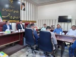 نشست شوارای اداری شهرستان با دبیرخانه نخستین جشنواره تئاتر خیابانی «زاب» 2