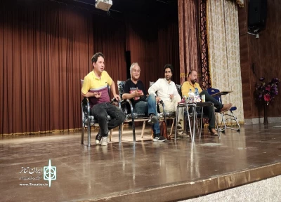 نشست اعضا هیئت رئیسه انجمن هنرهای نمایشی استان با هنرمندان شوط