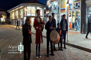 نمایش خیابانی تکم گردانی و سایاچی لار در ماکو به اجرا درآمد  2