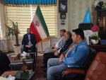 حضور هنرمندان انجمن هنرهای نمایشی در دیدار با ریاست آموزش و پرورش شهرستان ماکو 2