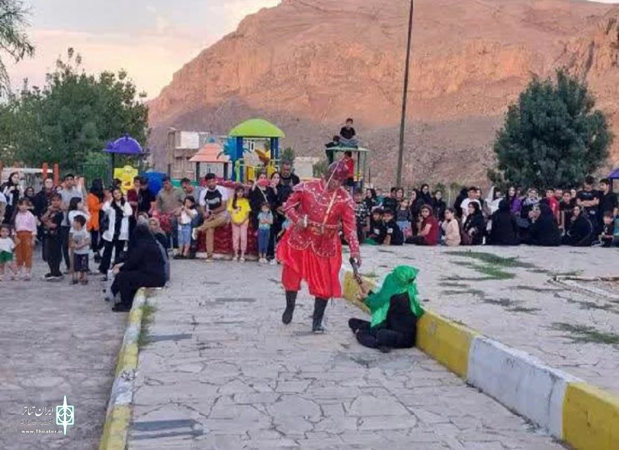 اجرای نمایش خیابانی «کبوتران مسلم بن عقیل»
 2