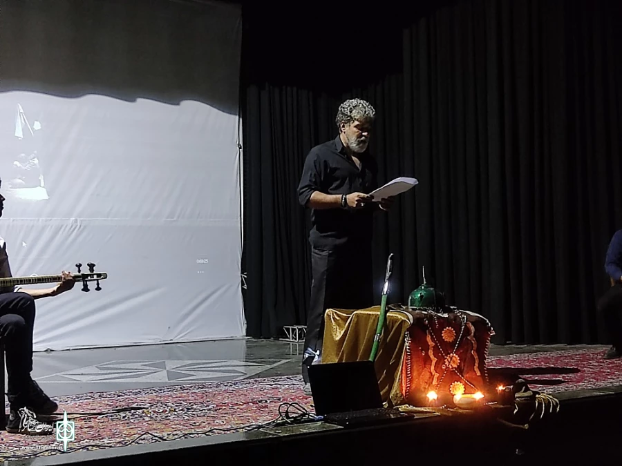 نمایشنامه فقط آسمان میداند  در ارومیه خوانش شد 3