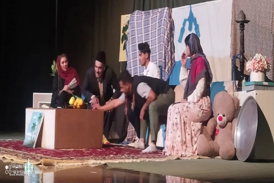 نمایش «خواب مش قربان» در شاهین‌دژ به اجرا در آمد 3