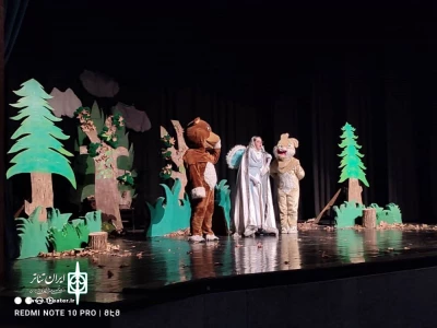 نمایش عروسکی «یلدا ملکه زمستان»، در ارومیه اجرا شد