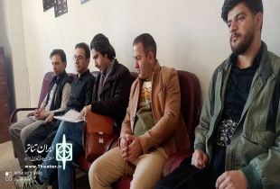 نشست اعضای دبیرخانه دومین جشنواره نمایشنامه‌خوانی«برف» پیرانشهر
 2