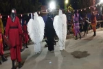 نمایش میدانی « غروب خورشید کربلا» در استان های آذربایجان غربی و شرقی به اجرا درآمد . 7
