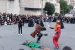 نمایش خیابانی « واقعه عاشورا» در شهرستان ماکو به اجرا در آمد. 6