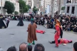 نمایش خیابانی « واقعه عاشورا» در شهرستان ماکو به اجرا در آمد. 8