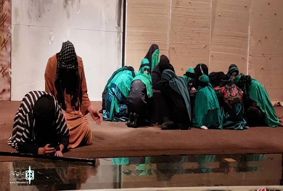 نمایش «شبی تا حسین"» در شهرستان سلماس اجرا شد. 2