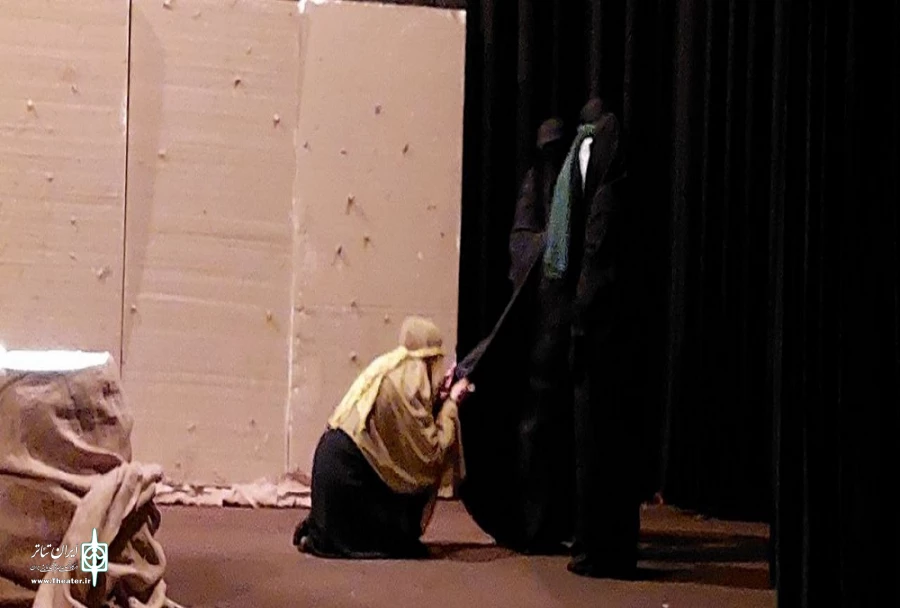 نمایش «شبی تا حسین"» در شهرستان سلماس اجرا شد. 2