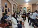 جلسه نقد و بررسی آثار اجرا شده در جشنواره با منتقدی  جمشید جهانزاده و مدیریت محمد علی مکری برگزار شد . 7