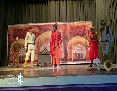 اجرای نمایش کمدی «خانعلی و جانعلی» در میاندوآب