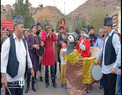 نمایش «سایاچی و سامانچی» در جشنواره منطقه‌ای آزاد ارس به اجرا درآمد